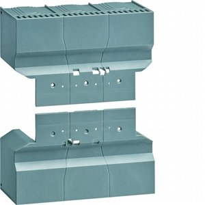 Kit Hager 2 Coperture per Connessioni Frontali per Interruttore H3+ P250 3P, Larghezza 11,5 cm, Altezza 12 cm - Product Image 1