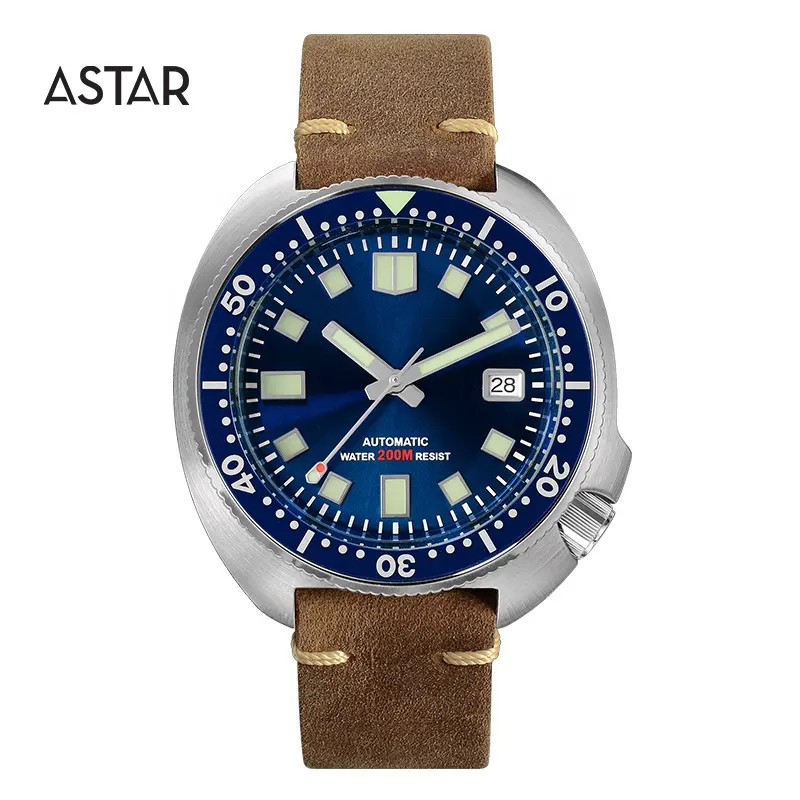 For small order 30atm stainless steel diving diver mechanical automatic watch man 1pcs can be ship 50pcs can be custom logo