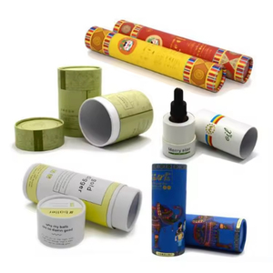 หลอดกระดาษคราฟท์ขนาด 10 20 <span class=keywords><strong>30</strong></span> 50 100 มล. ขวดน้ำมันหอมระเหย กระป๋องกระดาษทรงกลมอเนกประสงค์ กล่องกระดาษทรงกระบอกสำหรับเครื่องสำอางและชา - Product Image 2