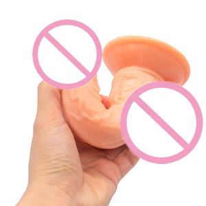 Weicher Realistischer Dildo mit Saugnapf Großer Künstlicher <span class=keywords><strong>Penis</strong></span> für Frauen Sexspielzeug Weiblicher Masturbator Erotikspiele für Erwachsene - Product Image 3