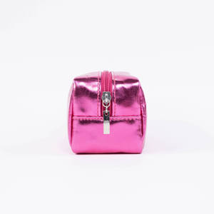 ISO bsci กระเป๋าเครื่องสำอาง PU ขนาดกลางนุ่มหรูหรามีซิปสำหรับทุกฤดูกาล - Product Image 4