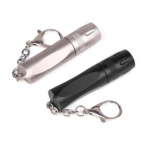 Móc Khóa Đèn Pin <span class=keywords><strong>Mini</strong></span> T6 Pin Khô 14500 Móc Chìa Khóa Cầm Tay Đèn Pin Công Tắc Xoay Đầu Đèn Pin EDC Bằng Nhôm - Product Image 1