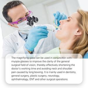 Hoogwaardige Medische Tandheelkundige Led-Koplamp Met 3,5x Binoculaire Vergrootglas Loepen - Product Image 5