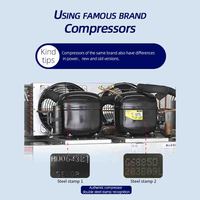 Congélateur monotempérature 220V, 1000L, 32 plateaux, refroidissement par air, sans givre, pour cuisine, -25°C