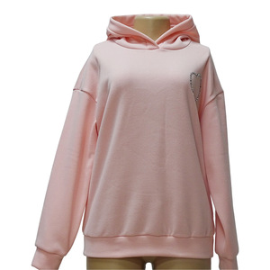 Sudadera con Capucha de Alta Calidad para Mujer, Talla Grande, Estilo Halter, Color Liso - Product Image 4