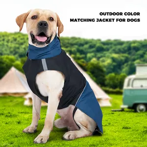 Hot Sale Windproof Waterproof Dog Clothing Coat For Medium And Large Dogs Lightweight Clothes Wholesale