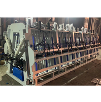 Presse hydraulique double face pour le travail du bois Machine rotative pour le transport des pinces de compositeur