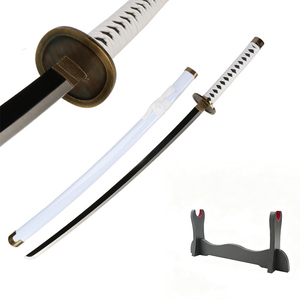Couteau en acier non affûté Shusui <span class=keywords><strong>Sandai</strong></span> <span class=keywords><strong>Kitetsu</strong></span>, accessoire de cosplay <span class=keywords><strong>Zoro</strong></span> aux trois lames, sûr et inoffensif - Product Image 4