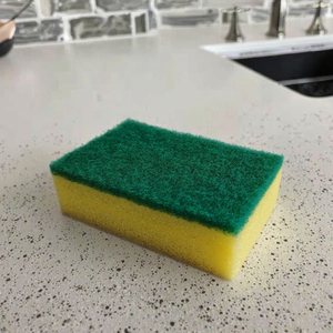 Paquete de 10 Esponjas de Fregado Coloridas de Alta Densidad para Lavar Platos y Limpiar el Hogar, 9*6*3 cm - Product Image 2