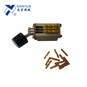 2mm Chiều dài 4mm chiều rộng 15mm Chiều cao t r Loại đồng thau Đồng Tem chữ tự động ngày mã hóa máy cho bộ phim bao bì nhựa - Product Image 3
