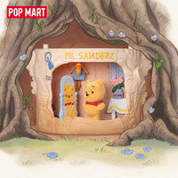 Popmart Treehouse Theatre Series Figuras Caja Sorpresa Mini Escena Figurita Decoración Creativa de Escritorio Regalo Coleccionable