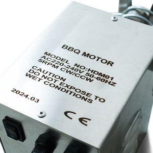 <span class=keywords><strong>Moteur</strong></span> <span class=keywords><strong>de</strong></span> rôtissoire robuste 12V 90KG <span class=keywords><strong>pour</strong></span> <span class=keywords><strong>barbecue</strong></span> chypriote 110/220V, certifié CE - Product Image 3