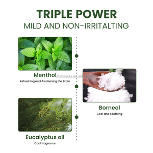 Diffuseur d'huile essentielle de menthe poivrée <span class=keywords><strong>pour</strong></span> l'aromathérapie naturelle, soulagement du stress, aide à bien dormir, soin nasal, inhalateur nasal, bâton énergétique - Product Image 4