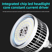Ampoule LED en aluminium E27 à culot à vis, haute puissance, pour ateliers d'usine, chantiers de construction, 150W de puissance nominale, économe en énergie, globe, garantie 3 ans