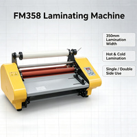 Machine de plastification industrielle robuste pour l'usine d'emballage, plastification de films vinyle, autocollants PVC et matériaux en rouleau