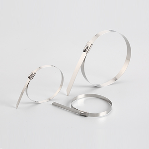 ケーブルタイセルフロック金属ジップケーブルタイ工場価格バンディング付き延長ステンレス鋼ケーブルメーカー - Product Image 3