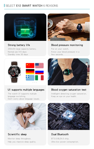 Montres-bracelets, montre intelligente iOS, santé, fitness, appel, ronde, étanche, Android, sport, cadran intelligent, montre tactile, mobile - Product Image 4