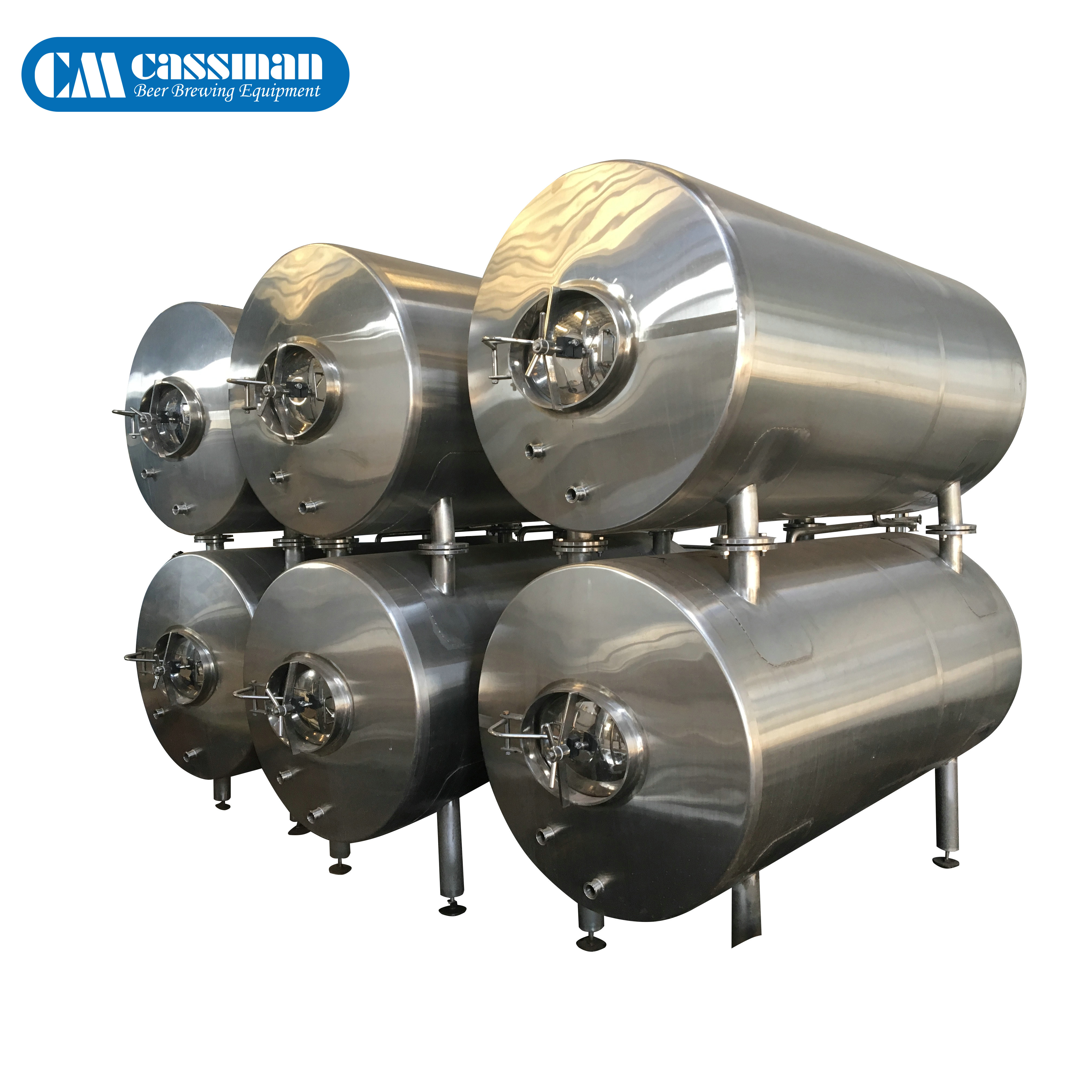 200L 300L 500L горизонтальный ферментеры пива бака куртка яркий бак под пиво BBT