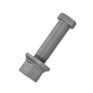 उच्च गुणवत्ता वाले टिकाऊ 40 करोड़ गैल्वेनाइज्ड जस्ता ट्रक और ट्रेलरों के हेक्स हेड के लिए लुग नट बोल्ट - Product Image 2