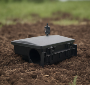 Piège à souris moyen en plastique avec boîte à appât durable 22x18x9.5cm - Product Image 2