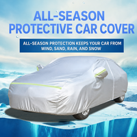 Housse de protection extérieure pour voiture (berline, SUV) – Imperméable, anti-poussière, anti-UV – Idéale pour garage, stationnement commercial et vente au détail