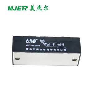 Duy nhất giai đoạn SCR <span class=keywords><strong>Thyristor</strong></span> nửa kiểm soát 200A 1600V <span class=keywords><strong>Thyristor</strong></span> mô-đun mfk200a - Product Image 6