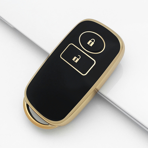 Mềm TPU chìa khóa xe Bìa điều khiển từ xa thông minh Key Shell trường hợp bìa phù hợp cho TOYOTA Daihatsu perodua - Product Image 1