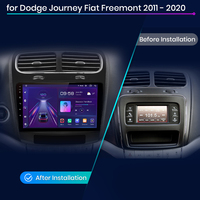Junsun V1 UE Stock pour Fiat Freemont Dodge Journey 2012-2020 CarPlay Android Auto Autoradio Navigation Autoradio Multimédia