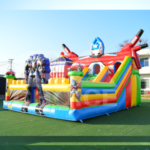 Parco gonfiabile del trampolino di buon prezzo della fabbrica per la <span class=keywords><strong>casa</strong></span> di salto <span class=keywords><strong>felice</strong></span> dei bambini - Product Image 4