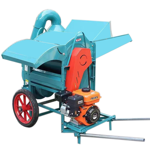 Grande capacità di risone sgusciatore di riso thrasher/frumento di soia trebbiatrice con motore forte - Product Image 6