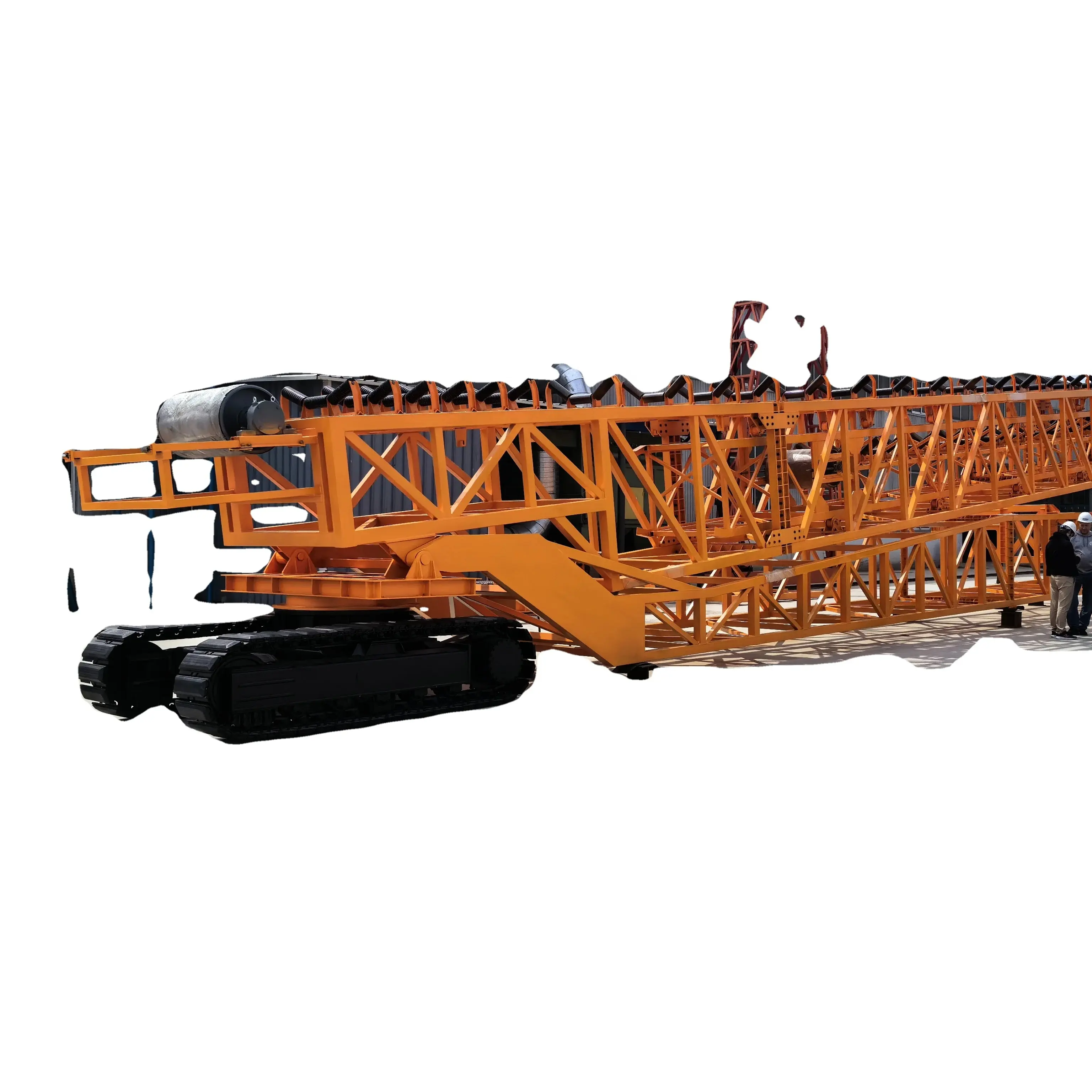 Mobile Telescopic Rotary Conveyor Stacker Made In Chinese Factory Manufacture For Quarry