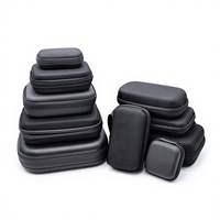 Étui de rangement rigide en EVA personnalisé avec fermeture éclair pour écouteurs, casques, consoles de jeux, lunettes