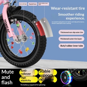 Biciclette <span class=keywords><strong>per</strong></span> <span class=keywords><strong>Bambini</strong></span> dai 3 <span class=keywords><strong>Anni</strong></span> in Su, <span class=keywords><strong>per</strong></span> Ragazzi e Ragazze, Bici a Pedali da 12/14/16 Pollici Senza Freni - Product Image 3
