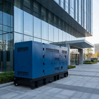 Groupe électrogène diesel silencieux Yuchai 20Kw 25Kva 30Kw 50Kw à démarrage automatique ATS 60/50 Hz, type remorque mobile insonorisé
