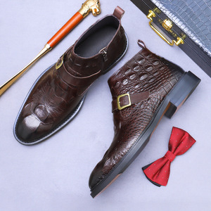 Nouvelles chaussures en cuir pour hommes, style britannique, élégantes et durables, idéales pour les déplacements professionnels et décontractés. - Product Image 4