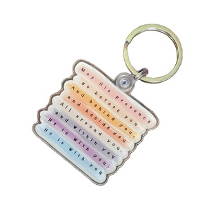Llaveros acrílicos con <span class=keywords><strong>letras</strong></span> recién llegados, venta al por mayor, bolsa <span class=keywords><strong>de</strong></span> plástico, encanto <span class=keywords><strong>de</strong></span> recuerdo, decorar, logotipo personalizado, llaveros acrílicos con impresión <span class=keywords><strong>de</strong></span> la suerte - Product Image 6