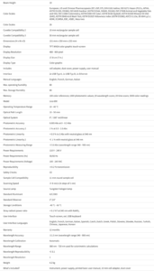 เครื่องวัดสีแบบสเปกตรัม HACH LICO 690 สำหรับการวัดสี พร้อมมาตราส่วนสี 26 ระดับ และอินเทอร์เฟซอีเธอร์เน็ต - Product Image 3