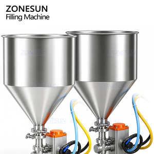 Machine de remplissage semi-automatique ZONESUN ZS-MCS4 à pompe à piston 4 têtes pour crème cosmétique, lotion spirale multicolore - Product Image 4
