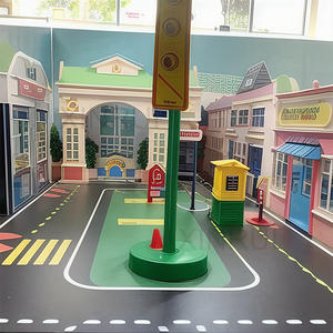 Модульная детская игровая площадка для начинающих бизнес-игр, маленькая игровая площадка с ролевой зоной для церковной детской или общественного центра - Product Image 3