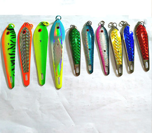 Leurre de pêche à la traîne en acier inoxydable <span class=keywords><strong>pour</strong></span> la pêche au chatfish, au skipjack, au bar, au poisson-roi et à la <span class=keywords><strong>truite</strong></span> - Product Image 3