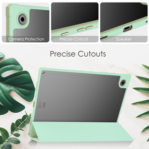 Funda abatible para teclado de tableta, fundas para PC para niños, fundas para tableta <span class=keywords><strong>Android</strong></span> para <span class=keywords><strong>Samsung</strong></span> <span class=keywords><strong>Galaxy</strong></span> <span class=keywords><strong>Tab</strong></span> <span class=keywords><strong>A8</strong></span> 10,5 2021, funda X205 X200 - Product Image 3