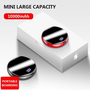 <span class=keywords><strong>Mini</strong></span> portátil 10000Mah <span class=keywords><strong>Micro</strong></span> USB espejo pantalla Digital Banco de la energía para teléfonos móviles - Product Image 2