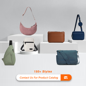 Sac bandoulière croisé en cuir PU imperméable de qualité supérieure, personnalisé avec logo, pour hommes, idéal pour les voyages et le quotidien - Product Image 3
