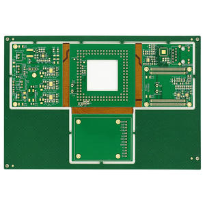 บอร์ด PCB หลายชั้นแบบมีลายฉลุเหล็ก94V0มาตรฐาน Isola 370hr หลายชั้นลายฉลุทองแดง HDI PCB ประกอบ94V0 HDI PCB - Product Image 3