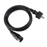 IP68 a prueba de agua OEM inyectado Betteri BC01 conector macho hembra Micro inversor Solar a UE Schuko AC extensión enchufe Cables de alimentación