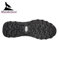 Wolf Brand Semelle en caoutchouc pour l'extérieur Semelle en caoutchouc de randonnée antidérapante Semelle extérieure en TPU imperméable pour bottes de randonnée extérieure en caoutchouc MD