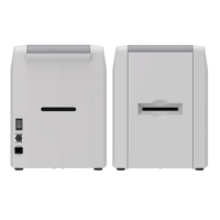 Printer Kartu PVC Satu Sisi Tipe DTC Seaory S25 Ukuran Kecil untuk Desktop pada Direct-to-card Impresora