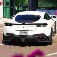 Kit carrosserie tuning Z-ART M SY en fibre de carbone sèche pour Ferrari Roma 2020+ - Fibre de carbone préimprégnée aérodynamique pour kit carrosserie pare-chocs Roma