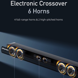 Biểu Tượng Tùy Chỉnh Rạp Hát Tại Nhà TV Âm Thanh Thanh Với Loa Stereo Lớn Ghép Nối Kép Và Thẻ TF Tương Thích - Product Image 4