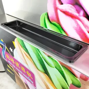 Machine à crème glacée de haute qualité pour la préparation de crèmes glacées molles, automatiques et yaourts glacés, avec maintien au frais sur nuit, 7 saveurs - Product Image 5